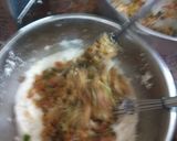 A picture of step 4 of Vegetable Appam.