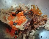Gambar langkah 1 resipi Beef Bulgogi Sandwich.