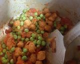 A picture of step 4 of Soya chunks pulao.
