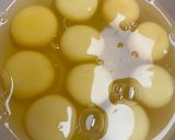 A picture of step 1 of Egg tofu.