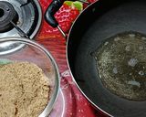 A picture of step 2 of Churma Galangal laddu.