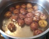 Foto del paso 1 de la receta Papas negras con mojo verde de cilantro