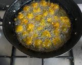 A picture of step 4 of Green Gram (Moong Dal) Pakoda.