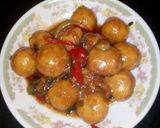 Foto langkah ke 7 dari resep Tumis Bakso Tempe.