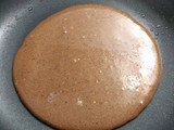 Tortitas con harina de algarroba 