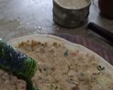 A picture of step 4 of Shami fried roll bites.