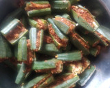 ભરેલા ભીંડા નું ભરેલું શાક (Bharela Bhinda Shak Recipe In Gujarati) રેસીપી સ્ટેપ5ફોટો