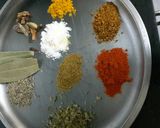 A picture of step 5 of Matar paneer.