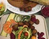 Verity of Falafels with beetroot hummus #zoomfalafel#vegan recipe step 6 photo
