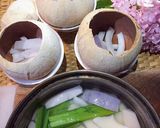 รูปขั้นตอนการทำที่ 2 ของ วุ้นมะพร้าวเผา