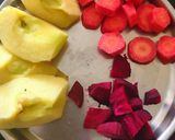 A picture of step 1 of ABC Juice.