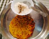 A picture of step 3 of SPROUT PANEER PARATHA (High protein meals).