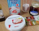 Foto del paso 1 de la receta Panna cotta de mascarpone