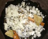 A picture of step 1 of Sugarbeans curry.