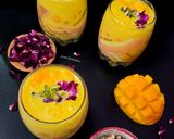 A picture of step 3 of Mango Thandai.