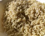 A picture of step 1 of Indomie Noodles.