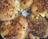 A picture of step 4 of Smashed potatoes.