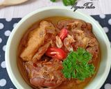 Foto langkah ke 8 dari resep 747. Semur Ayam-Tahu Bumbu Iris.