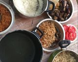 صورة لخطوة 1 من وصفة مقلوبة بالكفته