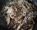 Foto del paso 4 de la receta Revuelto de setas, champiñón y gulas