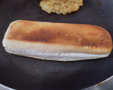 Foto del paso 4 de la receta: Perrito🌭caliente con jamón🥯y ensalada🥓🥯🧀🧅🍎🥕