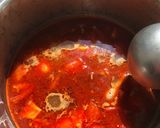 รูปขั้นตอนการทำที่ 4 ของ ขนมจีนน้ำเงี้ยวใส่ขาไก่