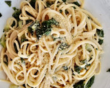 Foto del paso 3 de la receta: Tallarines/ Spaghetti con salsa de espinaca y queso. 👩‍🍳