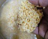 मूंग बड़ा (yellow split lentils fritters recipe in Hindi) रेसिपी चरण 1 फोटो
