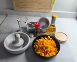 Foto del paso 1 de la receta Calabaza frita con adobo de mi suegra