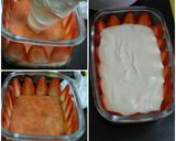 Foto langkah ke 8 dari resep Strawberry Tiramisu With Banana Hidden.