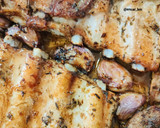 Foto del paso 5 de la receta: Costillar de cerdo al horno con ajos y chimichurri
