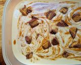 A picture of step 2 of Protein Ice Cream (Salted Caramel & Peanut Butter).