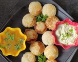 A picture of step 8 of Onion appam.