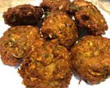 A picture of step 3 of Qeema and moong daal Tikki.