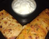 A picture of step 6 of Masala Paratha.