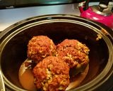 A picture of step 5 of Stuffed Bell Peppers.