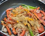 A picture of step 6 of Orissa Style Bhindi Masala.