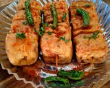A picture of step 7 of Ulta Vada Pav Bites On Sticks (Twisted & In Unique Style) - Mumbai Street Food - Party Snacks.