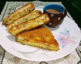 A picture of step 5 of Crispy Bread Pakoda.