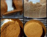 A picture of step 1 of Gulab jamun cheese cake.