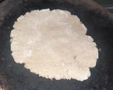 A picture of step 6 of Bajra Roti.