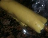 A picture of step 6 of Pine wheel cookies.