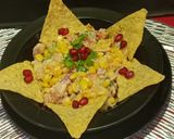 A picture of step 4 of Nachos Chaat.