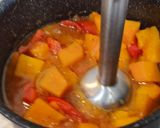 Foto del paso 5 de la receta: Albóndigas en salsa de calabaza, pimientos y tomate al orégano