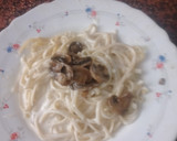 Foto del paso 4 de la receta: Tallarines con Nata y Champiñones