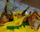 صورة لخطوة 8 من وصفة سمان محشي ارز