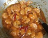 Foto langkah ke 6 dari resep Udang Pedas Manis.