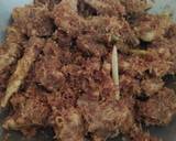 Serundeng Daging Sapi (Dendeng Ragi) langkah memasak 5 foto