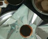A picture of step 6 of Mariegold biscuit ka cake.