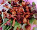 Foto del paso 5 de la receta: Ensalada de bacon con mi salsa César